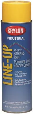 Krylon&Reg; Athletic Field Striping Paint 17 Oz., Yellow 1