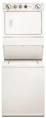 Whirlpool&Reg; Combination, Electric Washer-Dryer, White, 8 Wash Cycles 1