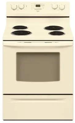 Whirlpool&Reg; 4.8 Cu. Ft. Self Clean Electric Range, Biscuit 1