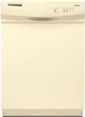 Whirlpool&Reg; Built-In 24-Inch Tall Tub Dishwasher, Bisque, 3 Cycles - 2 Options 1