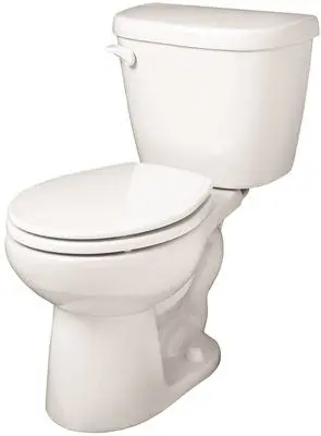 Gerber&Reg; Maxwell&Reg; Watersense&Reg; High-Efficiency Round Toilet Bowl, 1.6 Gpf-1.28 Gpf, White 1