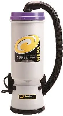 Super Coachvac&Reg; Commercial Vacuum With Hepa Toolkit, 1 Each 1