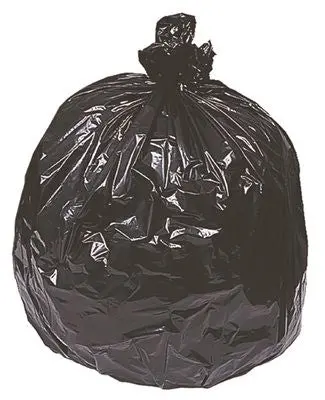 Earthsense Liner Low-Density 40X46 45 Gallon 2Mil Flat Black 100 Per Case 1