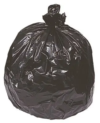 Earthsense Liner Low-Density 38X58 55 Gallon 1.5 Mil Flat Black 100 Per Case 1