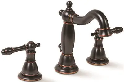 Charlestown Widespread Bathroom Faucet Parisian Bronze 1