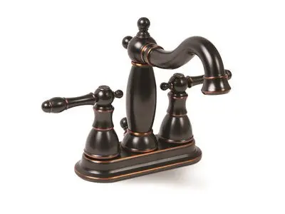 Charlestown Centerset Bathroom Faucet Parisian Bronze 1