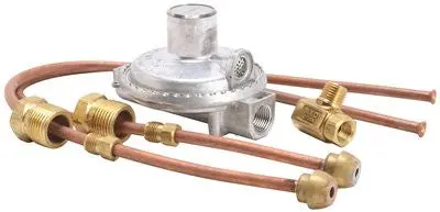 Low Pressure Regulator 2 Tank Hookup 20" Pigtails 1