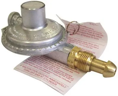Low Pressure Regulator With Tailpiece, 3-8-Inch Npt X 11-Inch W.C., 100 Psi 1