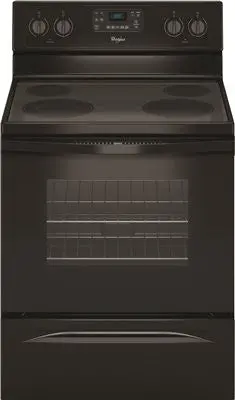 Whirlpool&Reg; 5.3 Cu. Ft. Single Oven Freestanding Electric Range, Black 1