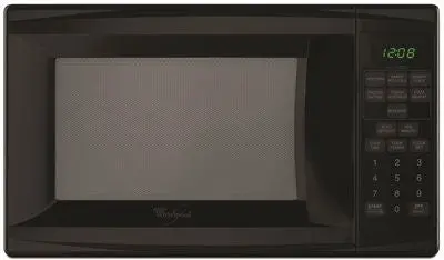 Whirlpool&Reg; 0.7 Cu. Ft. Under The Cabinet Microwave Oven, Black 1