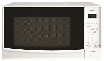 Whirlpool&Reg; 0.7 Cu. Ft. Countertop Microwave Oven, White 1