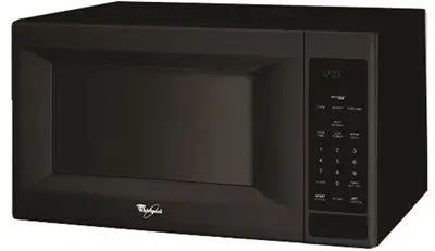 Whirlpool Sensor Microwave Oven, Countertop, 1.6 Cu. Ft., Black 1