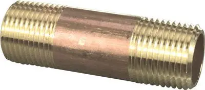 Proplus&Reg; Brass Nipple, 3-8 In. X 2 In. 1