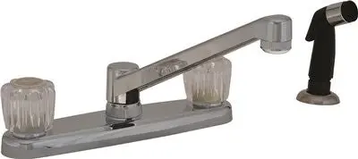 Proplus Kitchen Faucet 2 Handle With Spray 1
