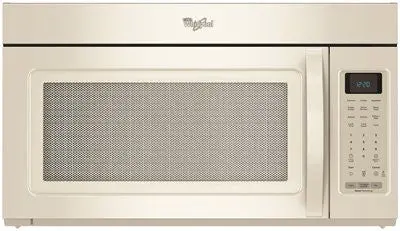 Whirlpool&Reg; 1.9 Cu. Ft. Compact Over-The-Range Microwave Oven, Biscuit, 1000 Watt 1