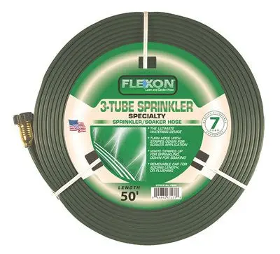 3-Tube Sprinkler Hose 50' 1