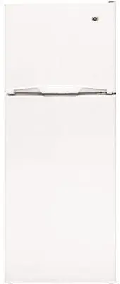 Ge&Reg; 11.6 Cu. Ft. Top Freezer Refrigerator, White, Reversible Door Swing 1