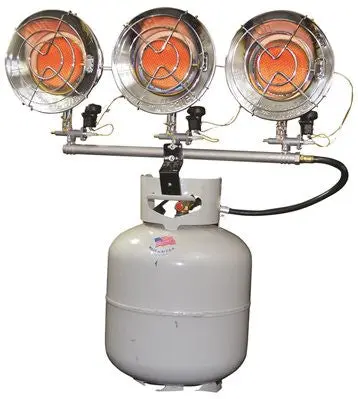 Heater Triple Head Portable Tank Mouted 1
