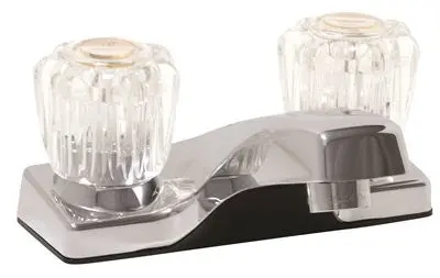 Concord Bathroom Faucet Two Handle Lead Free Chrome Less Pop Up 1