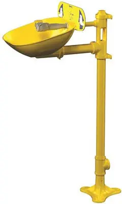 Halo Pedestal Mount Eyewash With Plastic Bowl 1