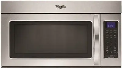 Whirlpool&Reg; 1.9 Cu. Ft. Over-The-Range, Combination Microwave Oven, Black-On-Stainless, 1000 W 1