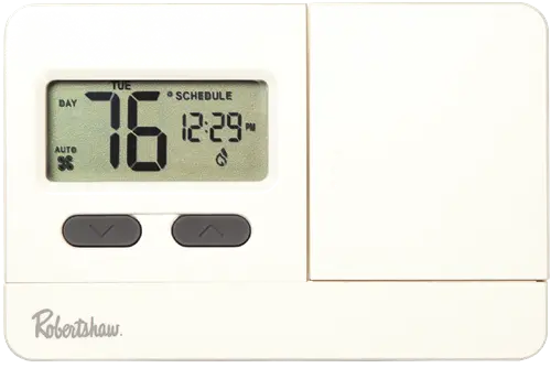 Robertshaw&Reg; Rs3110 5+2-Day Programmable Thermostat, 1 Heat-1 Cool, 3-Volt Dc 1