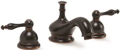 Wellington&Trade; Bathroom Faucet With Teapot Style Handles, Parisian Bronze 1