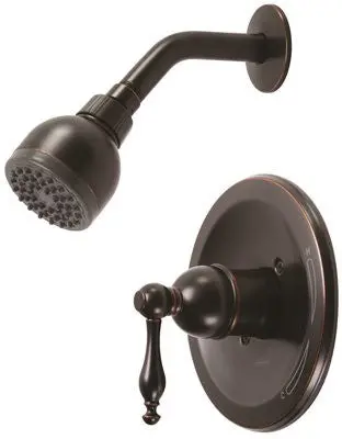 Wellington Single-Handle Ceramic Disc Shower Set, Parisian Bronze 1