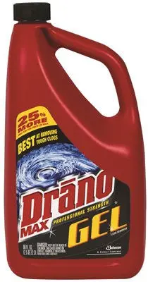 Drano* Max Gel Clog Remover 80Oz Rtu Drain Cleaner 1