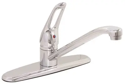 Lead-Free Bayview Kitchen Faucet With Loop Handle, Chrome Finish 1