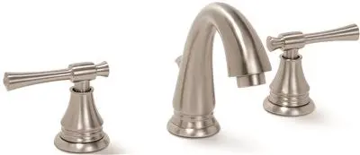 Torino Mini Widespread Bathroom Faucet 2 Handle Brushed Nickel Lead Free 1