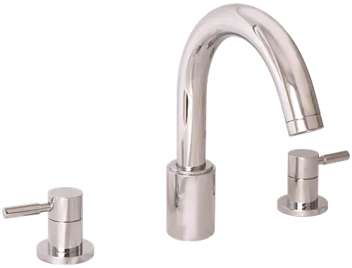 Essen&Trade; Roman Bath Tub Faucet With Two Metal Lever Handles, Chrome 1