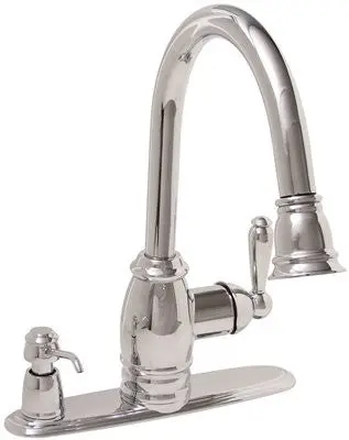 Sonoma Kitchen Faucet Pull Down Lead Free Chrome 1