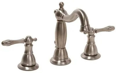 Charlestown Bathroom Faucet Two Handle Brushed Nickel Lead Free 8 In. Centers 1