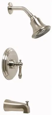 Charlestown Tub And Shower Faucet Brushed Nickel Finish 1