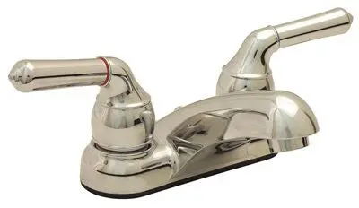Proplus Bathroom Faucet Non Metallic Less Pop Up Chrome 1