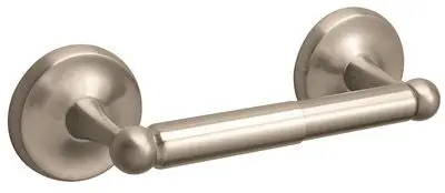 Bayview Toilet Paper Holder Brushed Nickel Finish 1