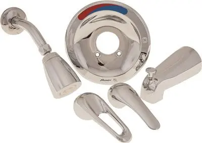 Premier Pro Pak Tub And Shower Trim Kit, Loop-Lever Handle 1