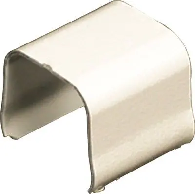 Wiremold&Reg; V700 Connection Cover, Steel, Single-Channel, Ivory 1
