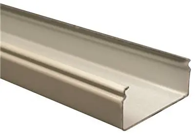 Wiremold&Reg; V2400 Raceway Base, Steel, Dual-Channel, Ivory, 5 Ft. 1