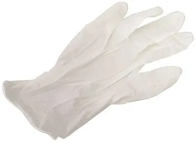 Proguard&Reg; Disposable Powder-Free General Purpose Nitrile Gloves, Large, White, 100 Gloves Per Box 1