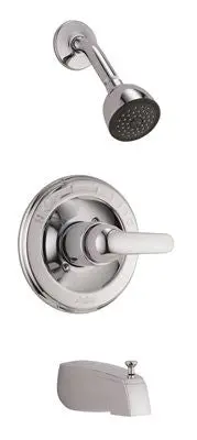 Delta Classic Tub And Shower Trim Kit Chrome Single Lever Handle 1
