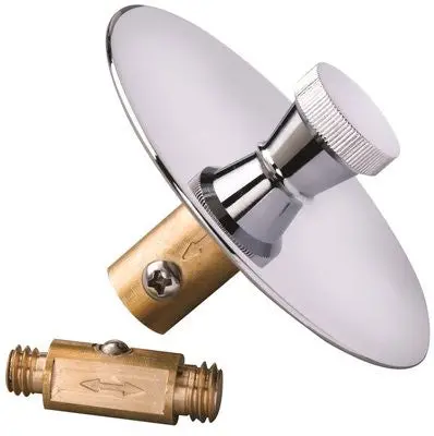 Keeney&Reg; Quick "Cover Up" Bathtub Stopper Trim Kit, Polished Chrome 1