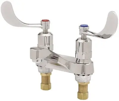 T&S Brass Slow Self Closing Cc Bathroom Faucet 1