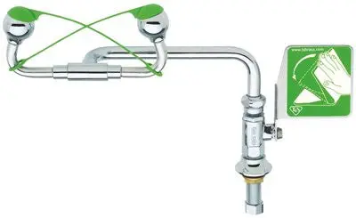 T&S Brass Deck Mount Eyewash Station 1