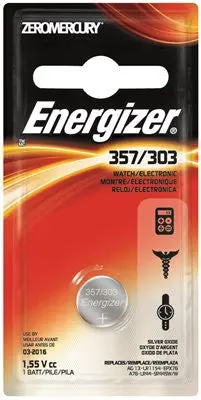 Energizer Battery 1.5V Silver Oxide 357 1