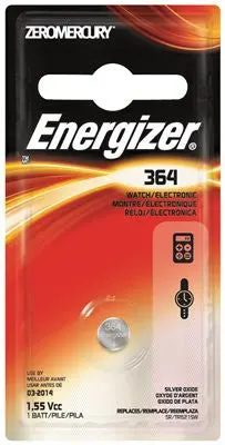 Energizer Battery 1.5V Silver Oxide 364 1