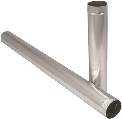 3 In X 24 In Galvanized Pipe 28 Gauge 1