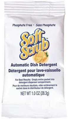 Soft Scrub Automatic Dish Detergent 1 Oz Packet One Load 1