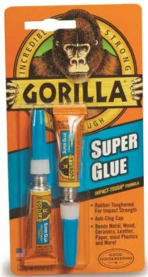 Gorilla Glue Super Glue, 2-3G Tubes 1